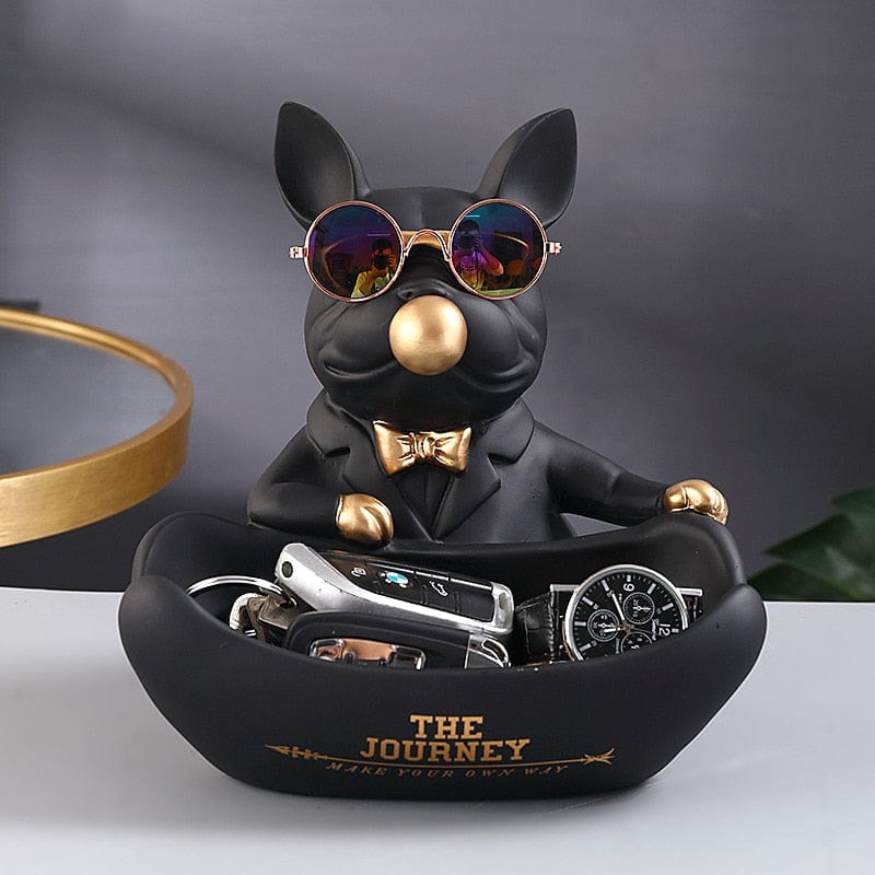 Statue of a Bulldog in Bubbly Style - Premium  from Fleurlovin - Just $144.95! Shop now at Fleurlovin