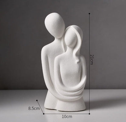 Sculpture of an Abstract Couple