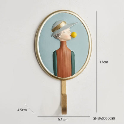 Wall Decoration Depicting a Nordic Lady - Premium  from Fleurlovin - Just $49.95! Shop now at Fleurlovin