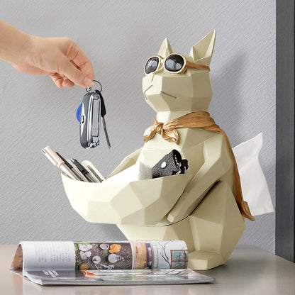 Multifunction Storage Box with Super Cat Design