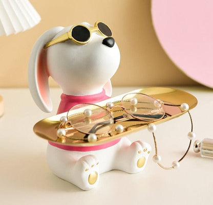 Tray Holder with Puppy Butler Design - Premium  from Fleurlovin - Just $114.95! Shop now at Fleurlovin