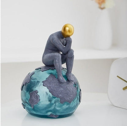 Sculpture of a Meditating Solitude - Premium  from Fleurlovin - Just $89.95! Shop now at Fleurlovin