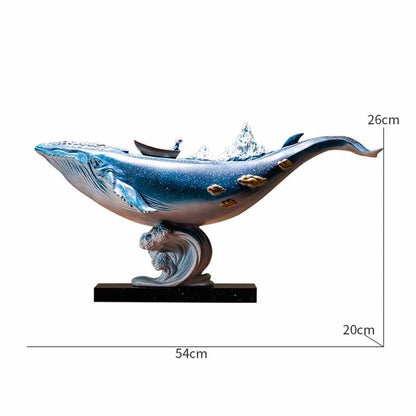 Sculpture of a Bionic Whale - Premium  from Fleurlovin - Just $349.95! Shop now at Fleurlovin