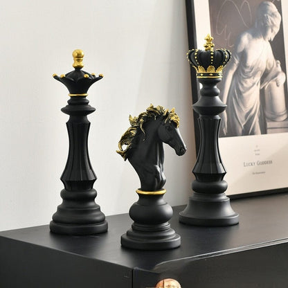 Statue of the King in Chess