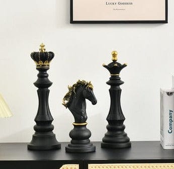 Statue of the King in Chess