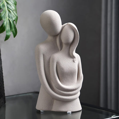 Sculpture of an Abstract Couple