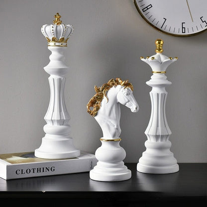 Statue of the King in Chess