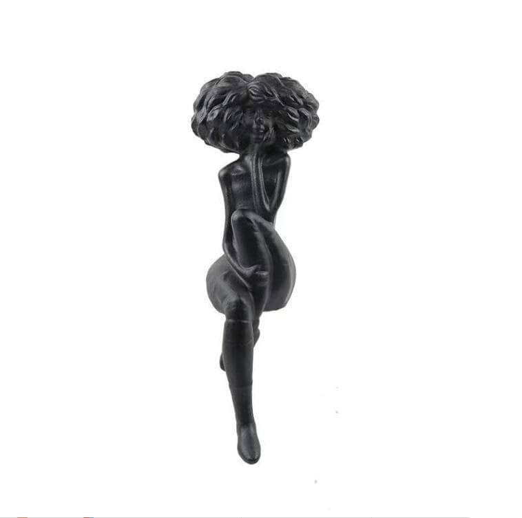 Sculpture of a Pensive Beauty Lady - Premium  from Fleurlovin - Just $199.95! Shop now at Fleurlovin