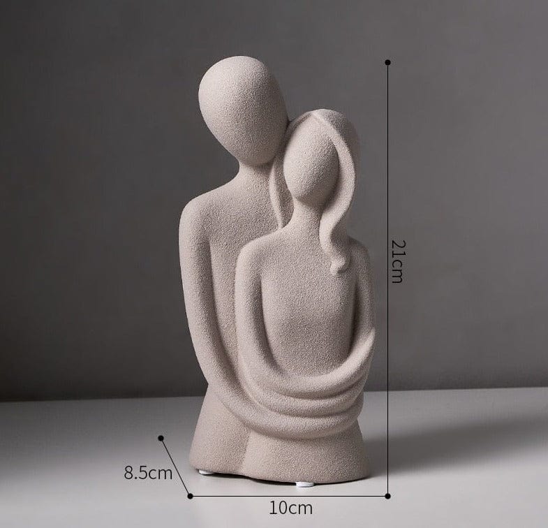 Sculpture of an Abstract Couple