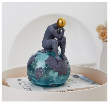 Sculpture of a Meditating Solitude - Premium  from Fleurlovin - Just $89.95! Shop now at Fleurlovin