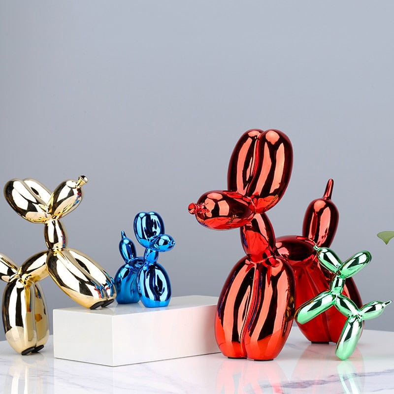 Sculpture of a Neon Balloon Dog - Premium  from Fleurlovin - Just $99.95! Shop now at Fleurlovin