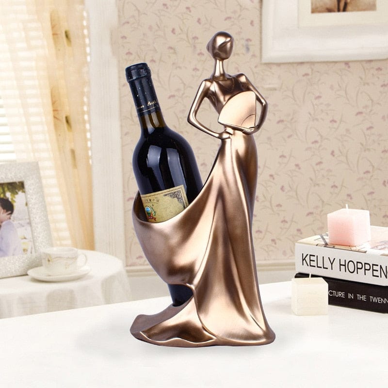 Wine Holder with Minimalist Lady Design - Premium  from Fleurlovin - Just $139.95! Shop now at Fleurlovin