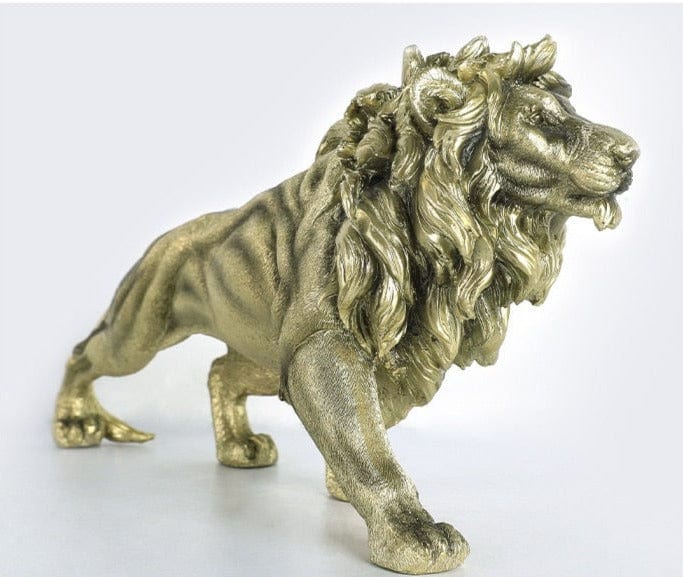 Sculpture of a Mighty Lion