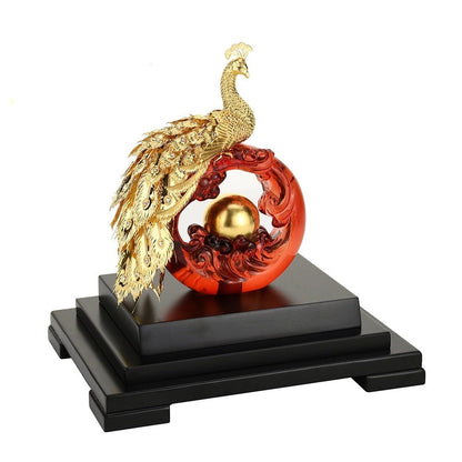 Ornamental Gold Peacock