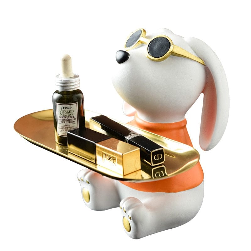 Tray Holder with Puppy Butler Design - Premium  from Fleurlovin - Just $114.95! Shop now at Fleurlovin