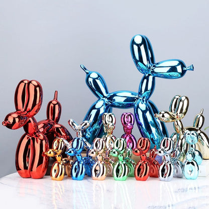 Sculpture of a Neon Balloon Dog - Premium  from Fleurlovin - Just $99.95! Shop now at Fleurlovin