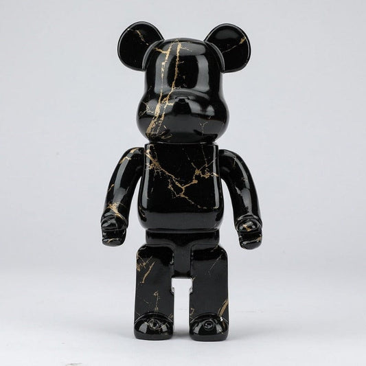 Figurine of a Bearbrick with Thunder Design - Premium  from Fleurlovin - Just $249.95! Shop now at Fleurlovin