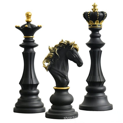 Statue of the King in Chess