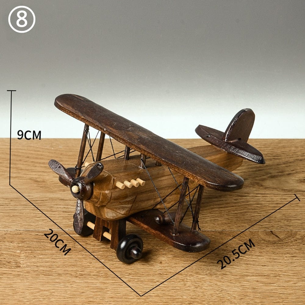 Retro Aircraft Made of Wood - Premium  from Fleurlovin - Just $64.95! Shop now at Fleurlovin