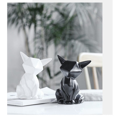 Ceramic Ornament in the Shape of a Fox