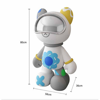 Statue of a Bear in Space