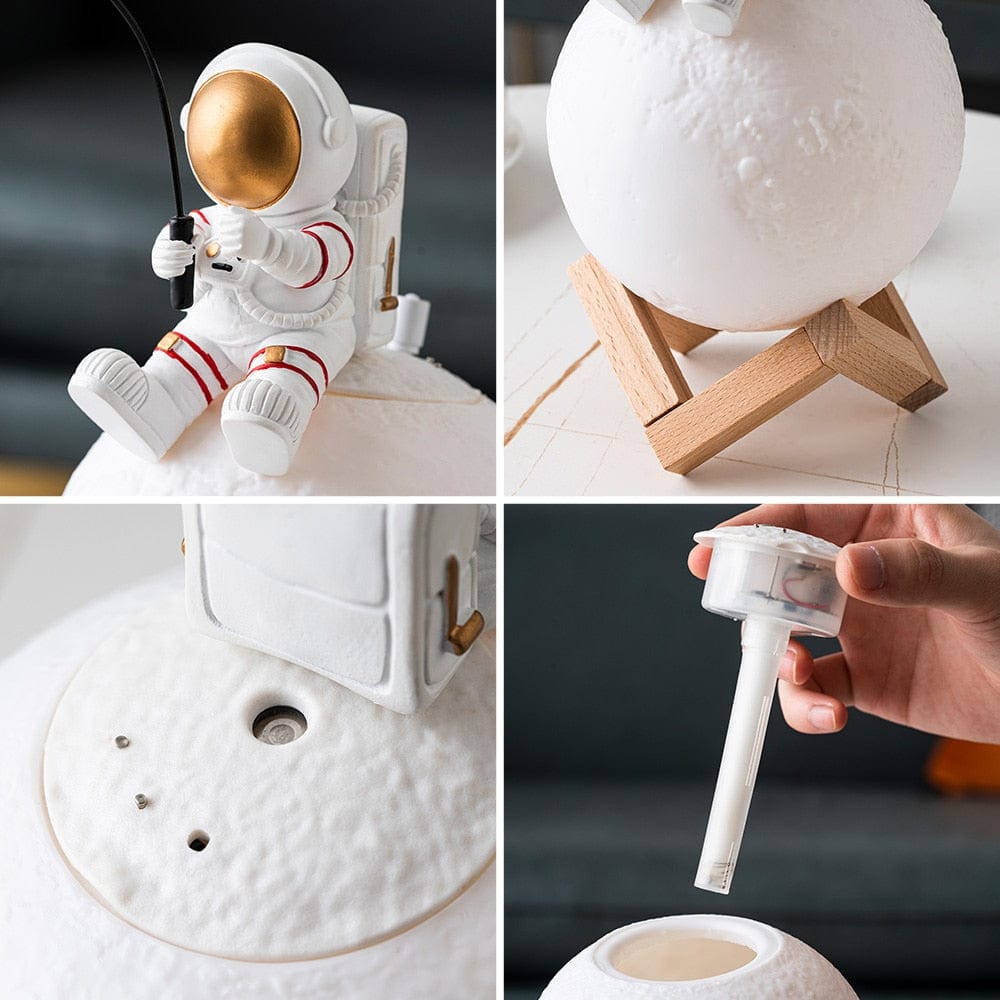 Humidificador con forma de astronauta