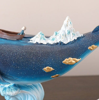 Sculpture of a Bionic Whale - Premium  from Fleurlovin - Just $349.95! Shop now at Fleurlovin