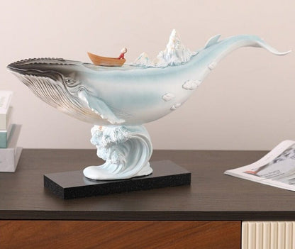 Sculpture of a Bionic Whale - Premium  from Fleurlovin - Just $349.95! Shop now at Fleurlovin