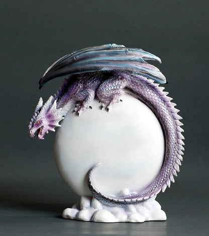 Figurine of a Celestial Moon Dragon - Premium  from Fleurlovin - Just $129.95! Shop now at Fleurlovin