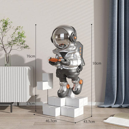 Gamer Astronaut Statue, Life-Size