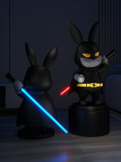 Dark Rabbitman Lightsaber Statue, Life-Size