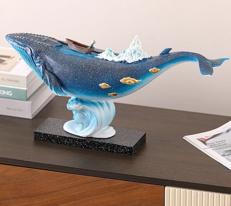 Sculpture of a Bionic Whale - Premium  from Fleurlovin - Just $349.95! Shop now at Fleurlovin